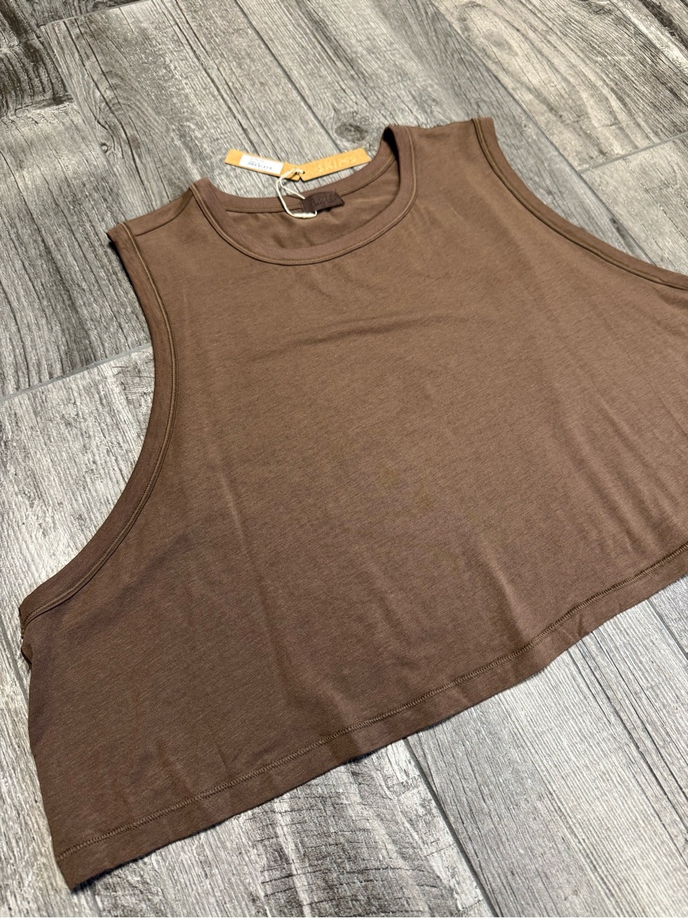 SKIMS Boyfriend Crop Tank Xoide 3X NWT